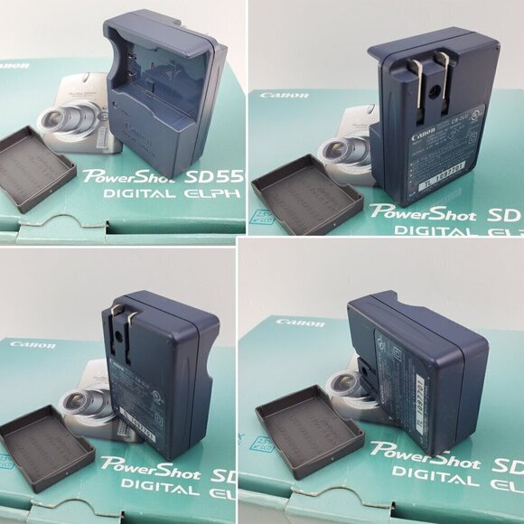 Canon PowerShot SD550 Digital Elph CB-2LU Charger Manuals, Box, Disc *No Camera* - Picture 2 of 12